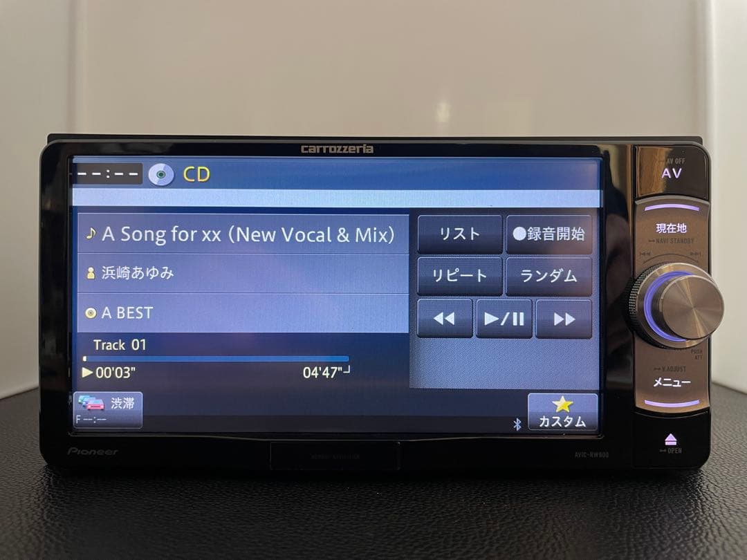 楽ナビAVIC-RW900 2026年地図最新2.0.0.版最新オービス