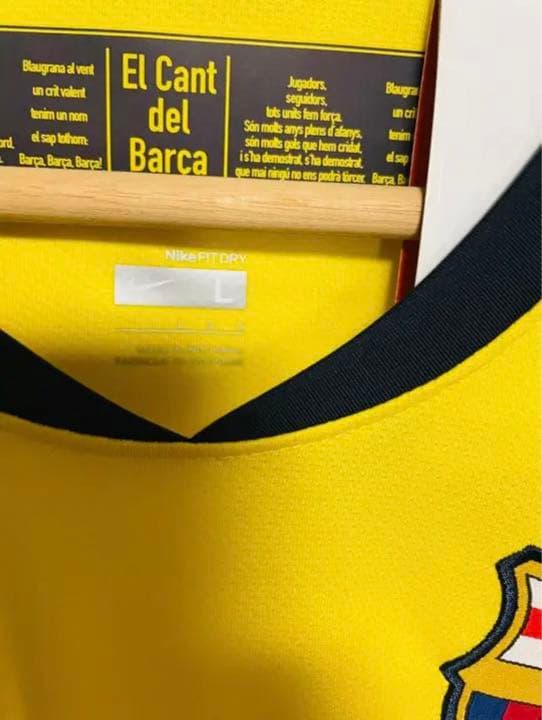 バルセロナ 08-09 アウェイ ユニホーム メッシ 新品タグ付き L