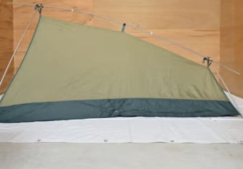 旧Moon Light １型　三角テント オリーブグリーン　レインカバー付！