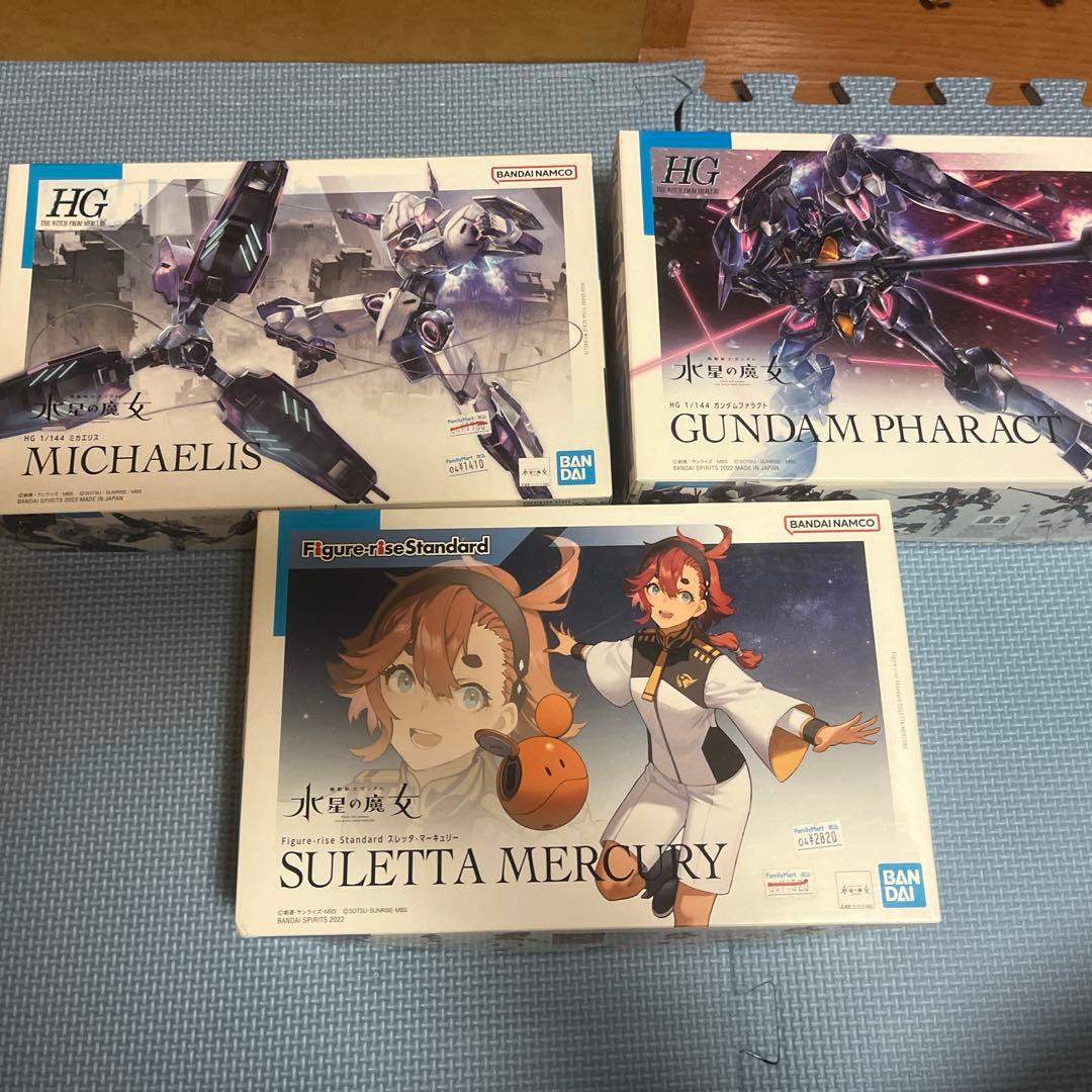 新品未組立 HG 1/144 機動戦士ガンダム 水星の魔女 3種セット - メルカリ
