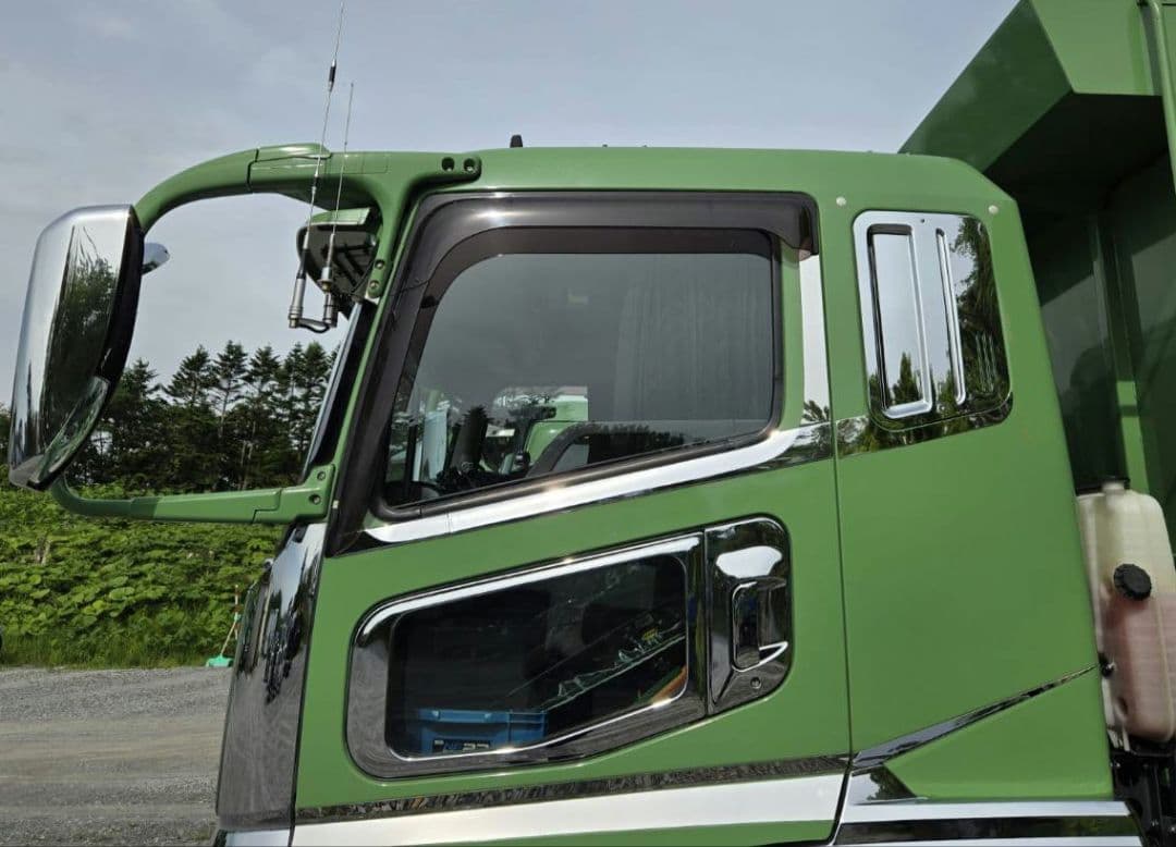 17スーパーグレート等　寝台アッパーモール　鏡面ステンレスアレンジ　オリジナル