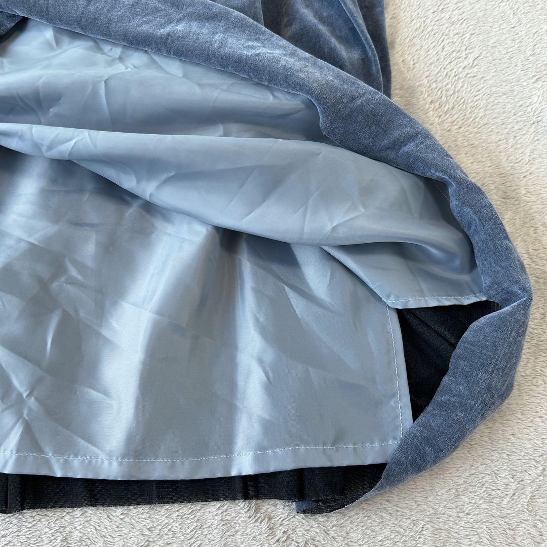 新品未使用タグ付き ビアズリー フロッキーギャザースカート ウエストゴム