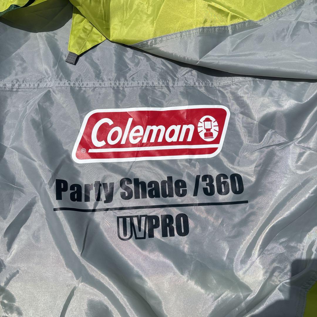 Coleman 大型パーティシェード360◇BBQ・キャンプ・イベント大活躍！