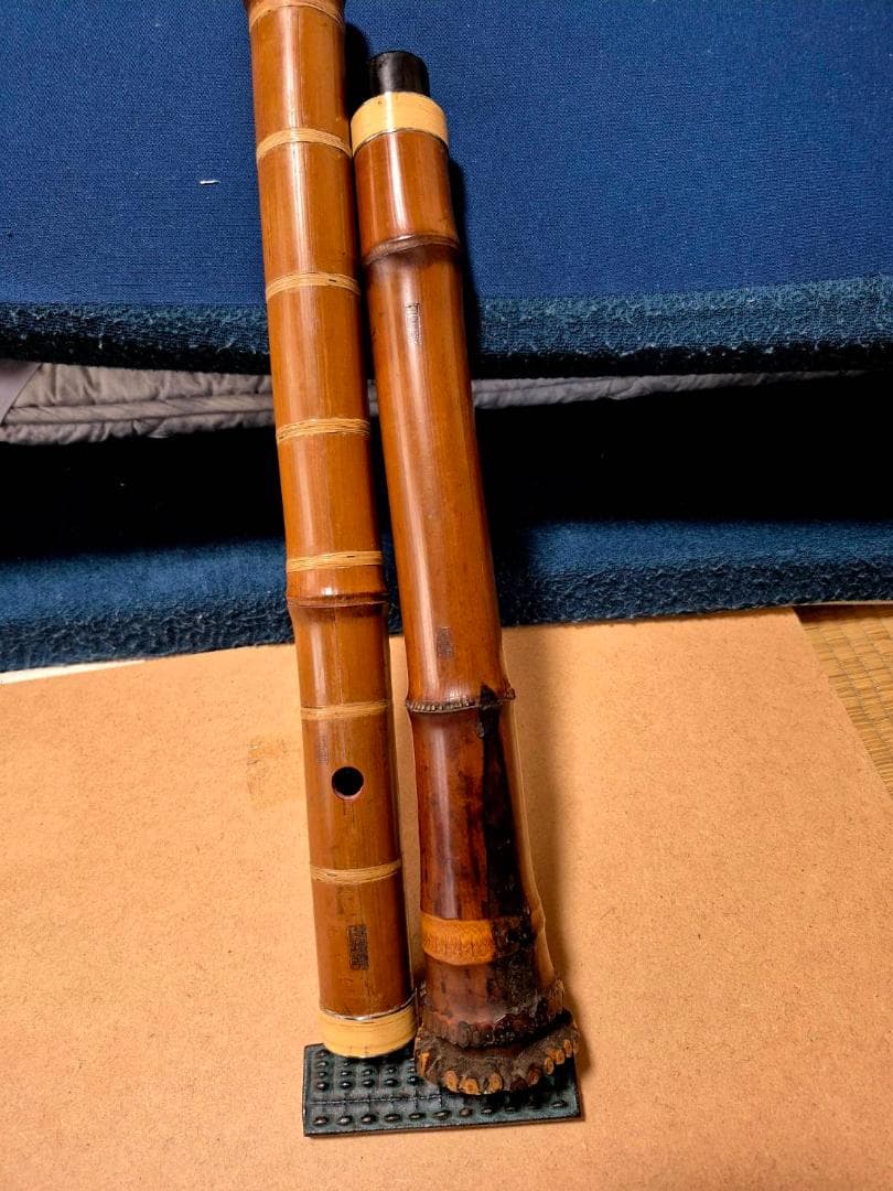 尺八 二尺四寸管　G＃調子　四つ銘