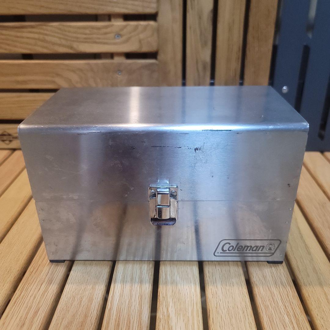 Coleman 廃盤 レア コールマン ステンレス スパイスボックス 調味料入