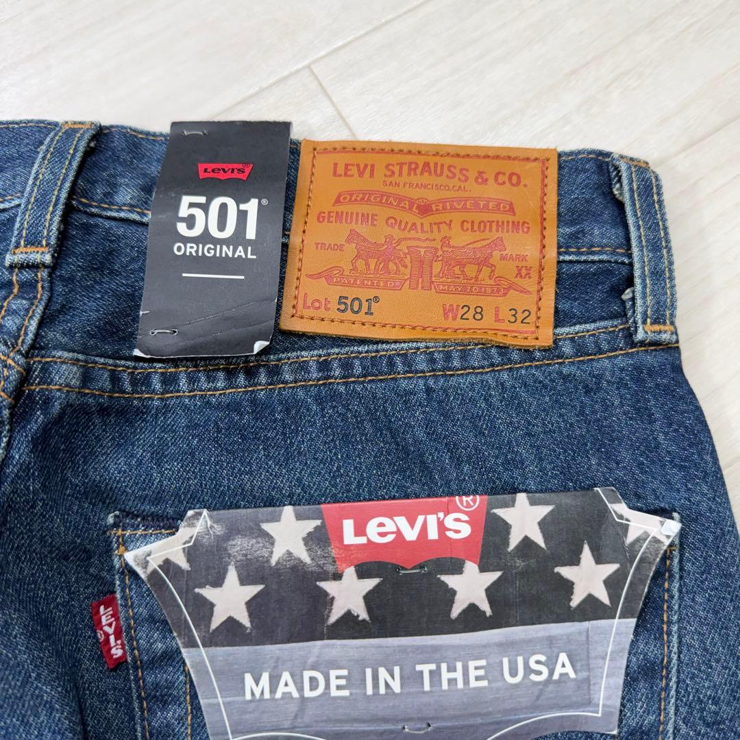 新品タグ付き リーバイス 501 USA製 赤耳 ビッグE プレミアム