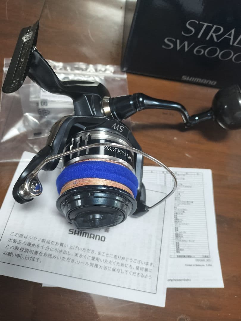 (替えスプール付)20 ストラディックSW 6000XG スピニングリール