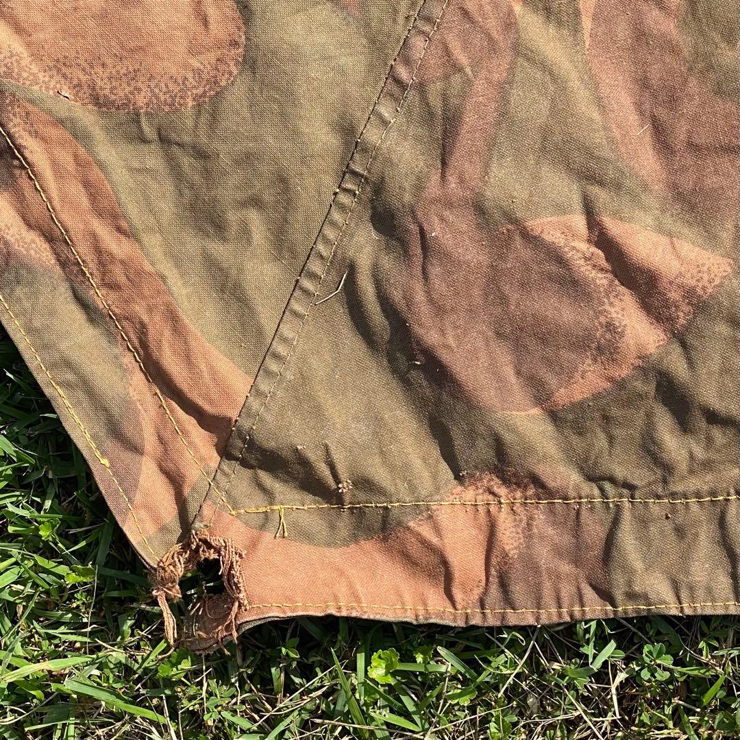 ハンガリー軍　軍幕　ポンチョ　１枚①　 迷彩　ハリケーンカモ　ミリタリー