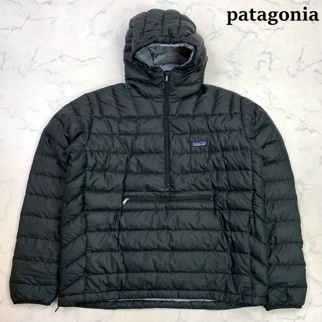 パタゴニア ダウンセーター プルオーバー ブラック 初期 2007年製 D830