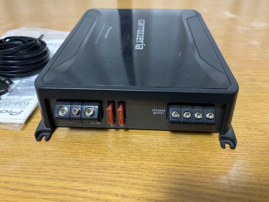 Pioneer GM-D7100アンプ 本体 リモコン