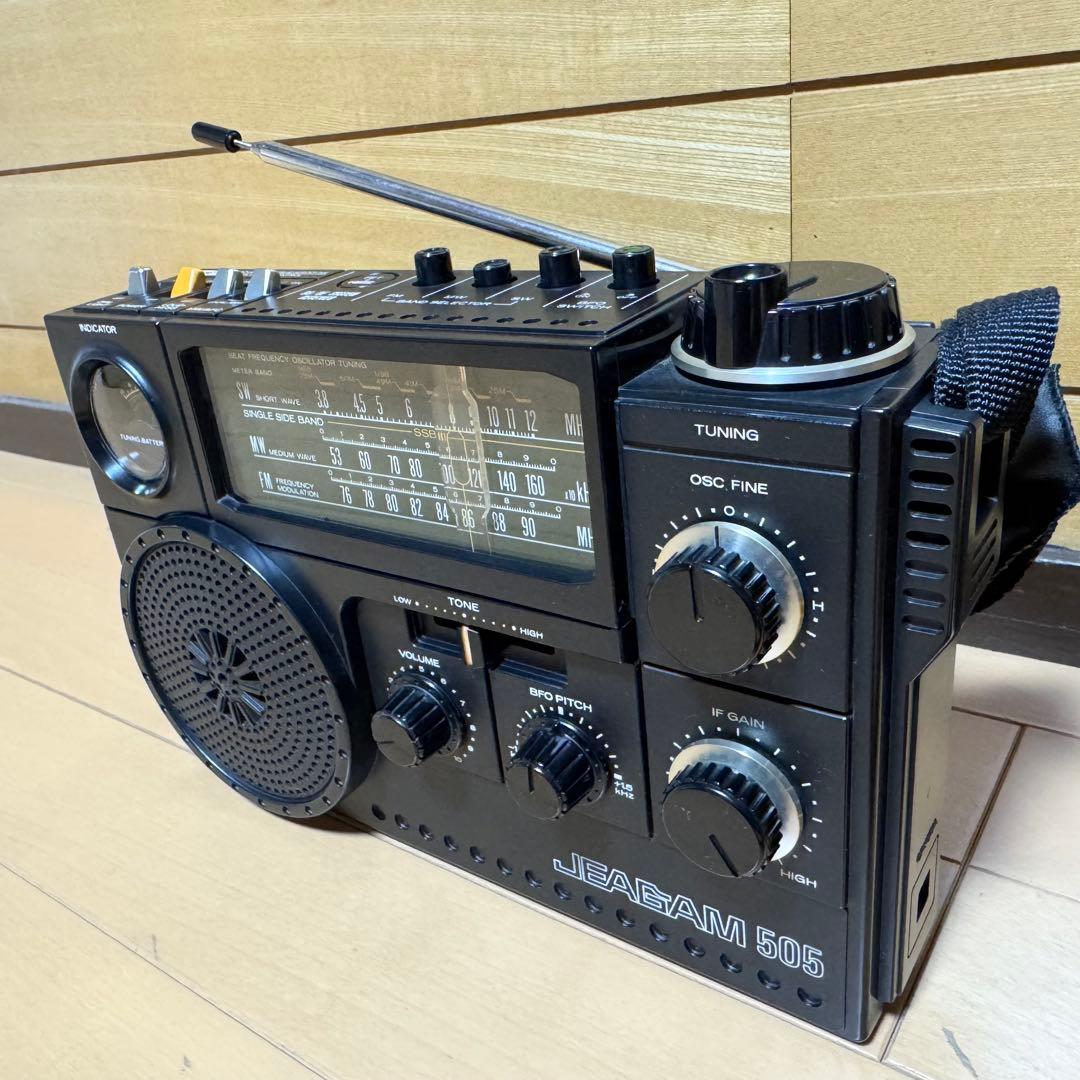 三菱 3バンドBCLラジオ ジーガム505 JP-505 【ジャンク】