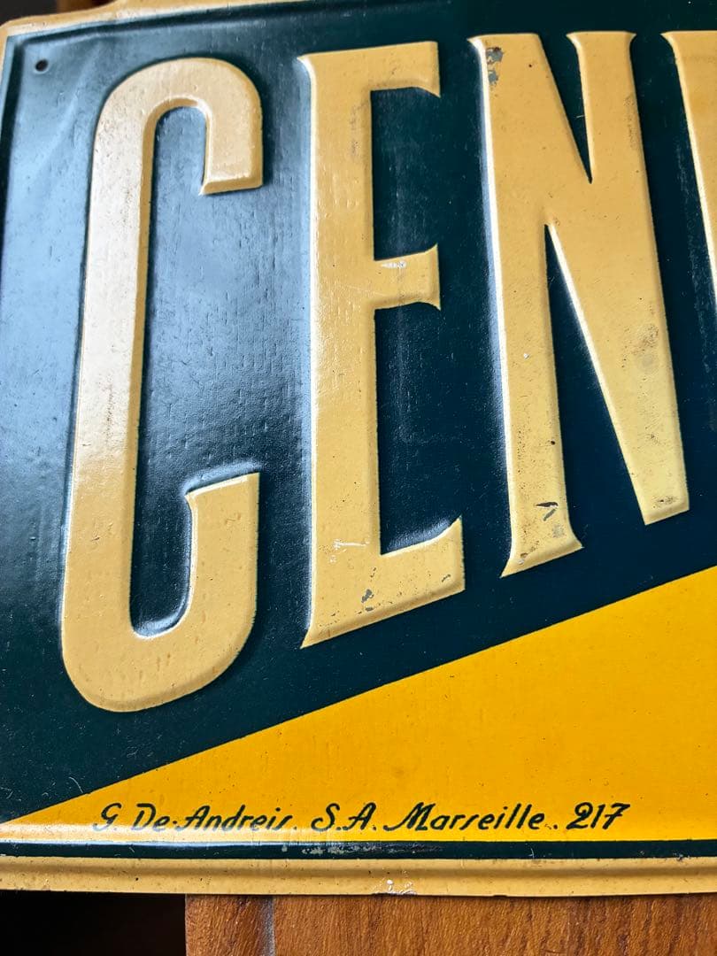 redhis メタル　サイン　プレート　看板　洗濯石鹸　標識　南仏