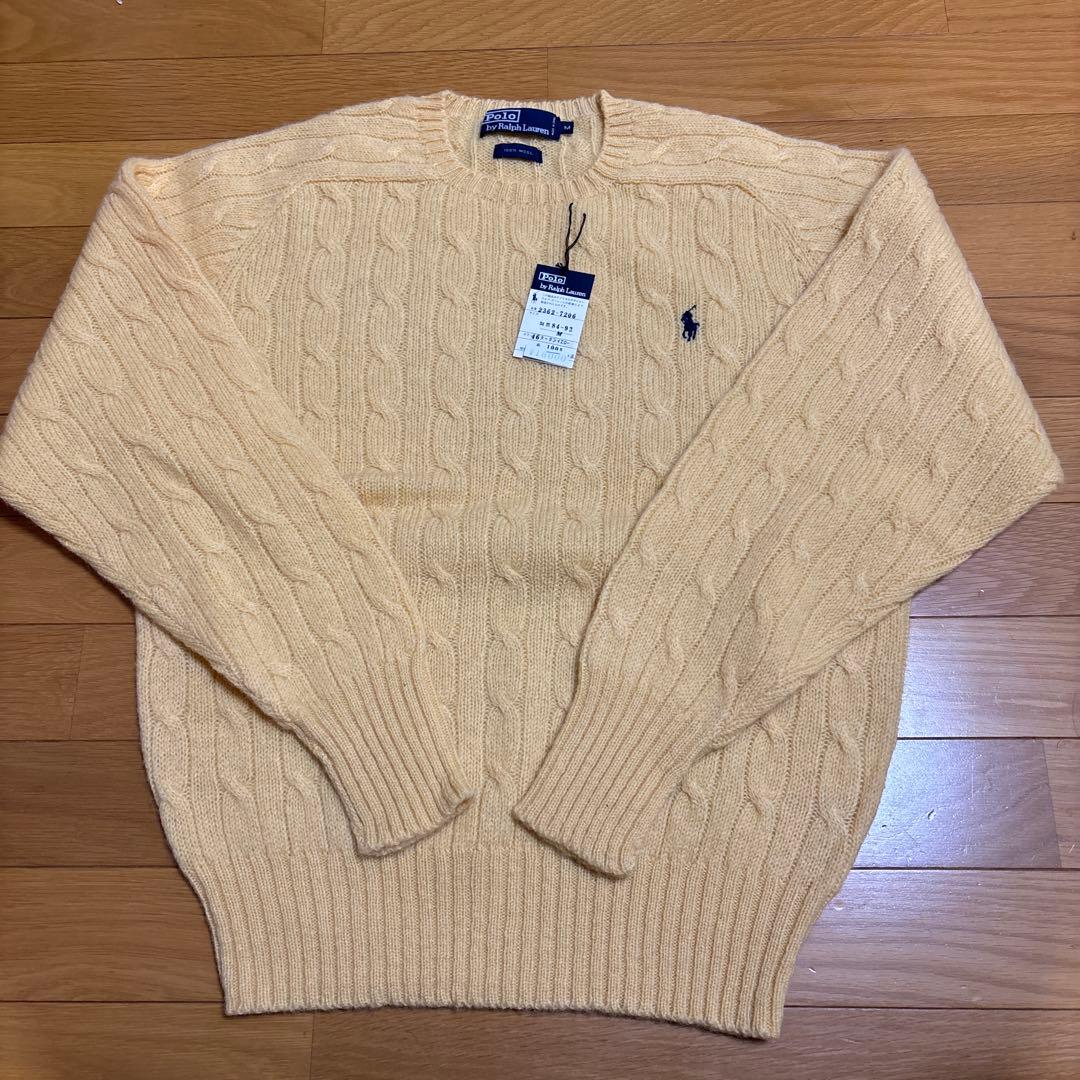 （新品・未使用）ラルフローレン ケーブルニット セーター M