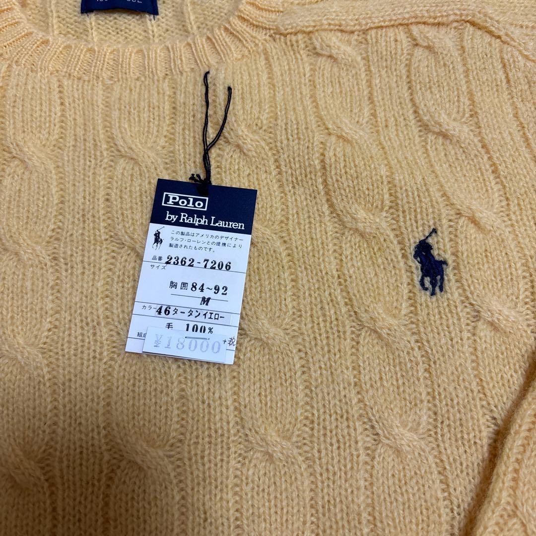 （新品・未使用）ラルフローレン ケーブルニット セーター M