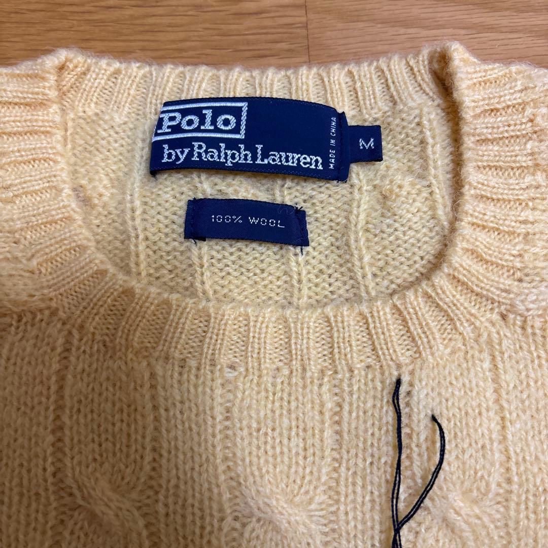 （新品・未使用）ラルフローレン ケーブルニット セーター M