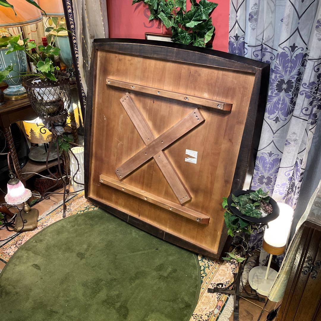 sale 105 ラウンドスクウェア 無垢材仕上げ デザインレッグ