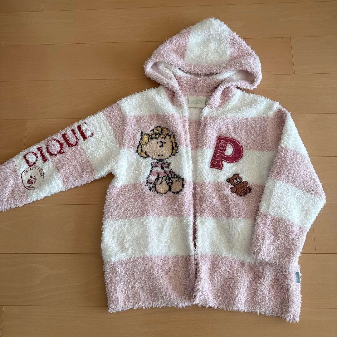gelato pique ジェラピケ スヌーピー ルーシー パーカー 試着のみ