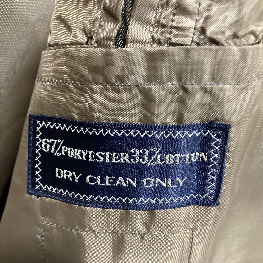 バーバリー　ステンカラー　バルカラー　コート　60〜70s ビンテージ　ブラウン