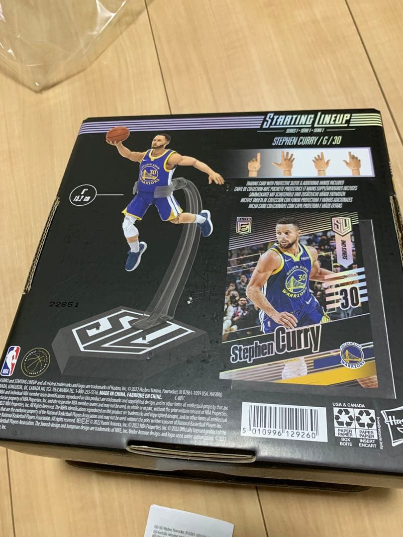 最終価格 美品 ステフィン カリー ウォリアーズ フィギュア ハズブロ