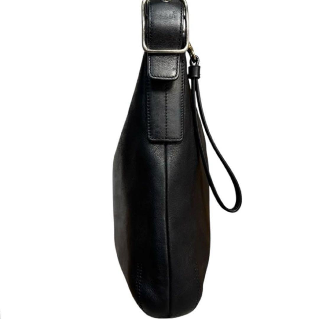 OLD COACH 　グラブタンレザー　ショルダーバッグ　ヴィンテージ　黒