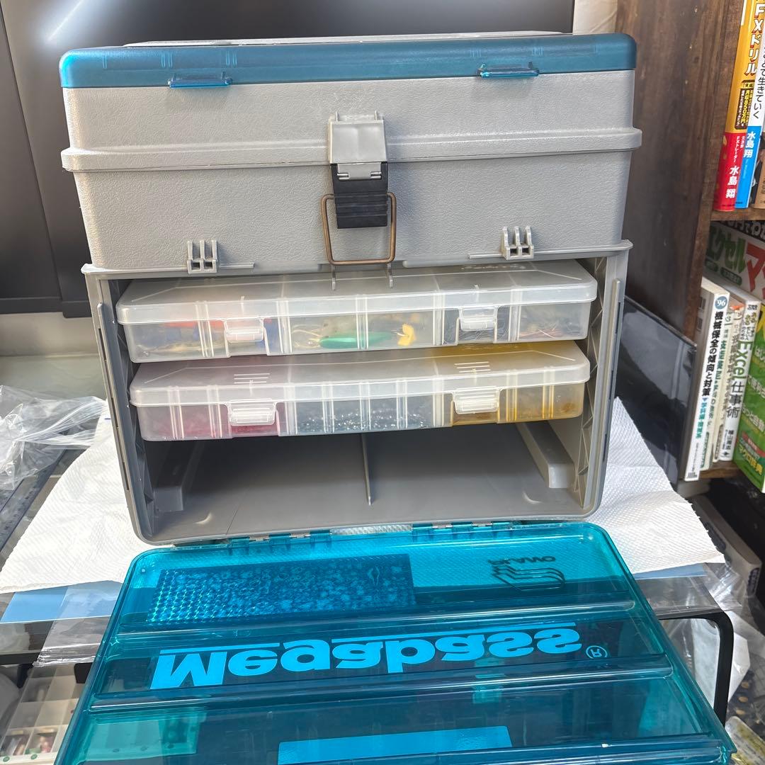 【東京港区三田三丁目】中古セット ルアー&タックルボックス