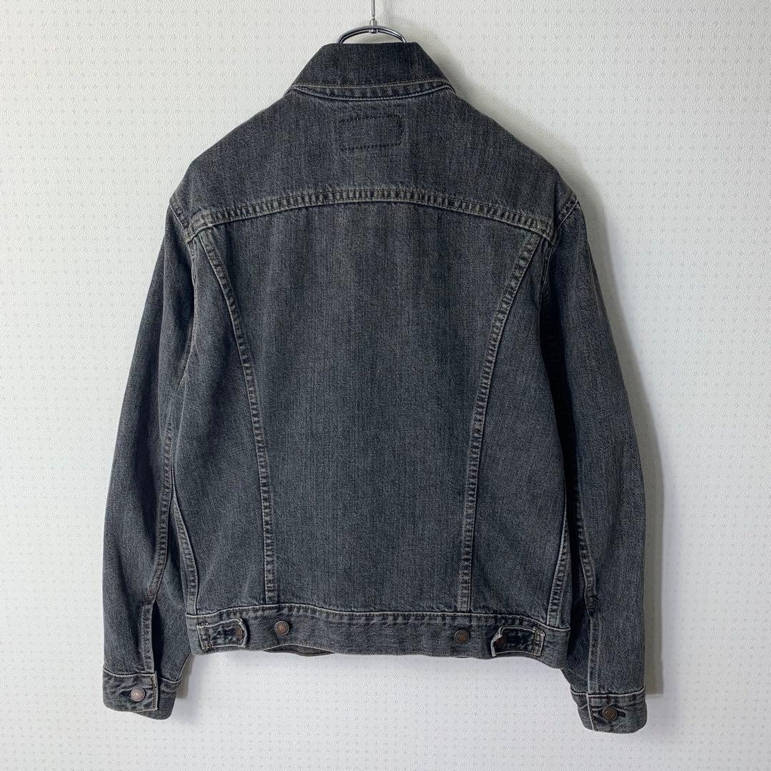 90s Levi's 先染めブラック デニムジャケット 38 日本製 70505