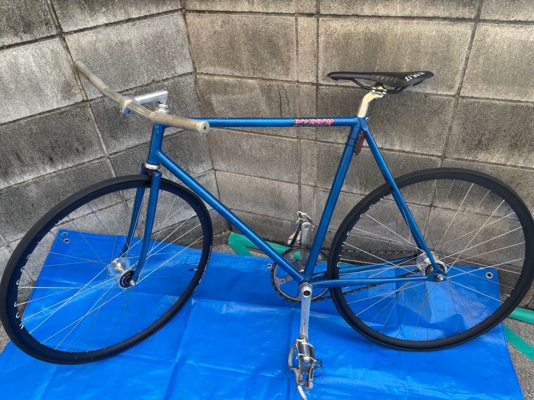 シングルスピードピストバイク 青 最 安値 で