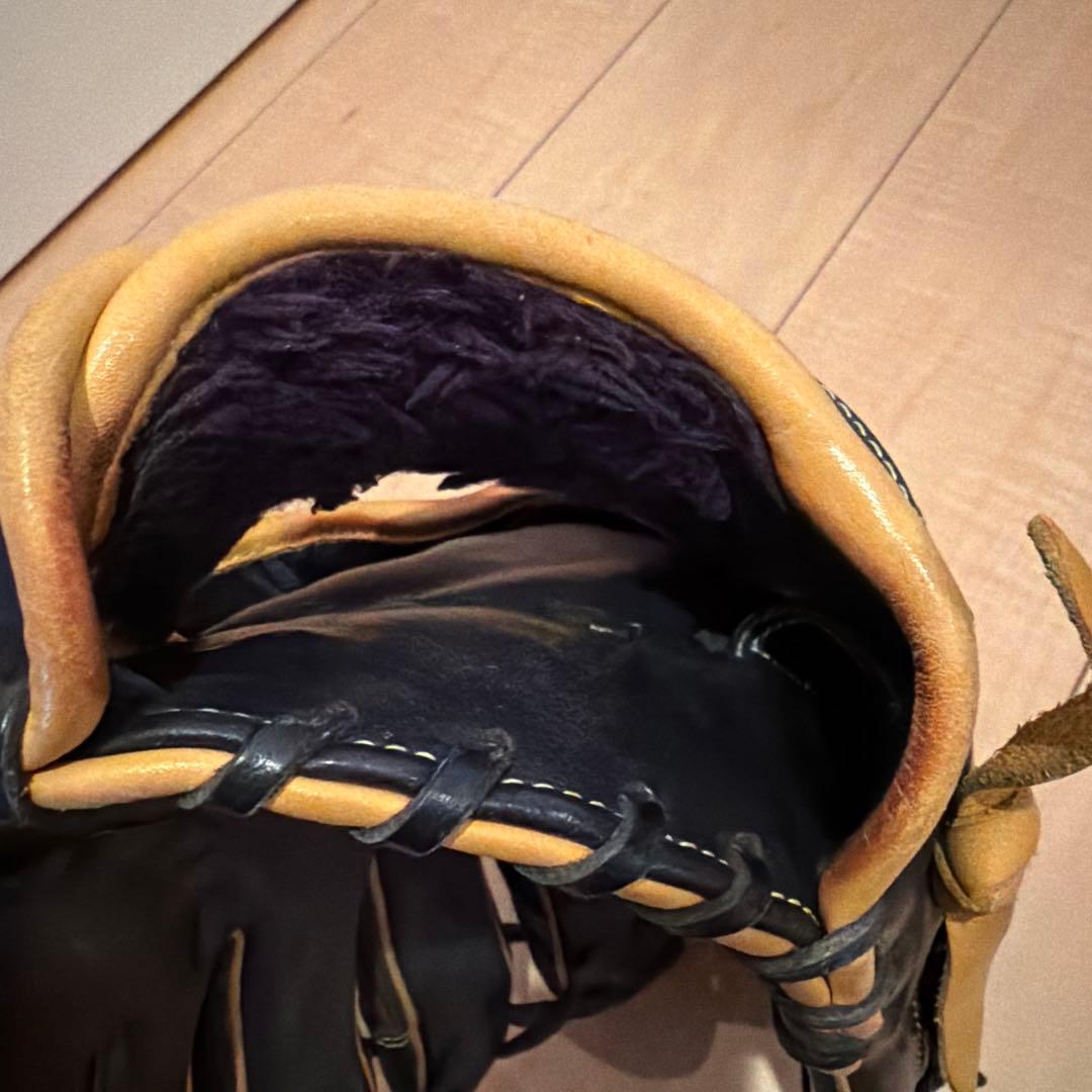 Mizuno ISA I 軟式グローブ ブラック/イエロー