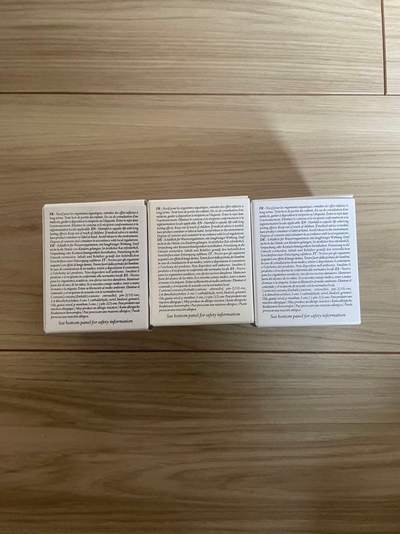 ディプティック　べ　キャンドル　3つセット