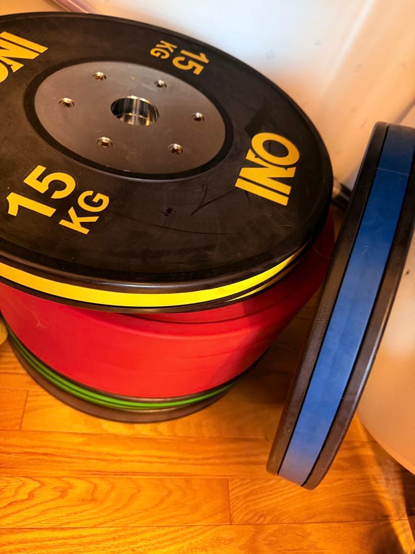 【ほぼ新品】鬼 ONI バーベルセット （引取りのみ）