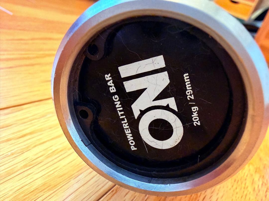 【ほぼ新品】鬼 ONI バーベルセット （引取りのみ）