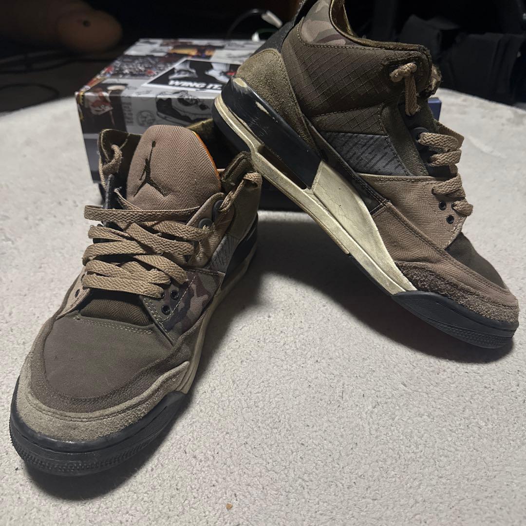 Nike AIR JORDAN3 RETRO SE パッチワーク