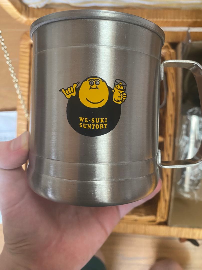 アウトドア食器セット ステンレス製マグカップ(サントリー懸賞)