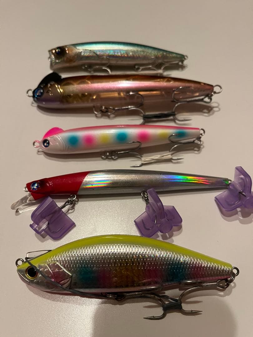 まとめ売り ルアーセット シーバスルアー12本セット メガバスブルー