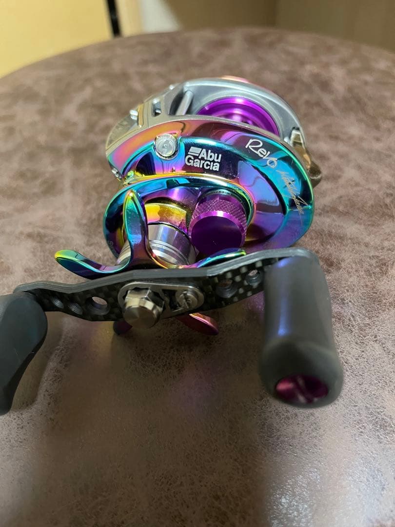 専用！レボエリートオーロラ　ktfスプール　カーボンクランクハンドル