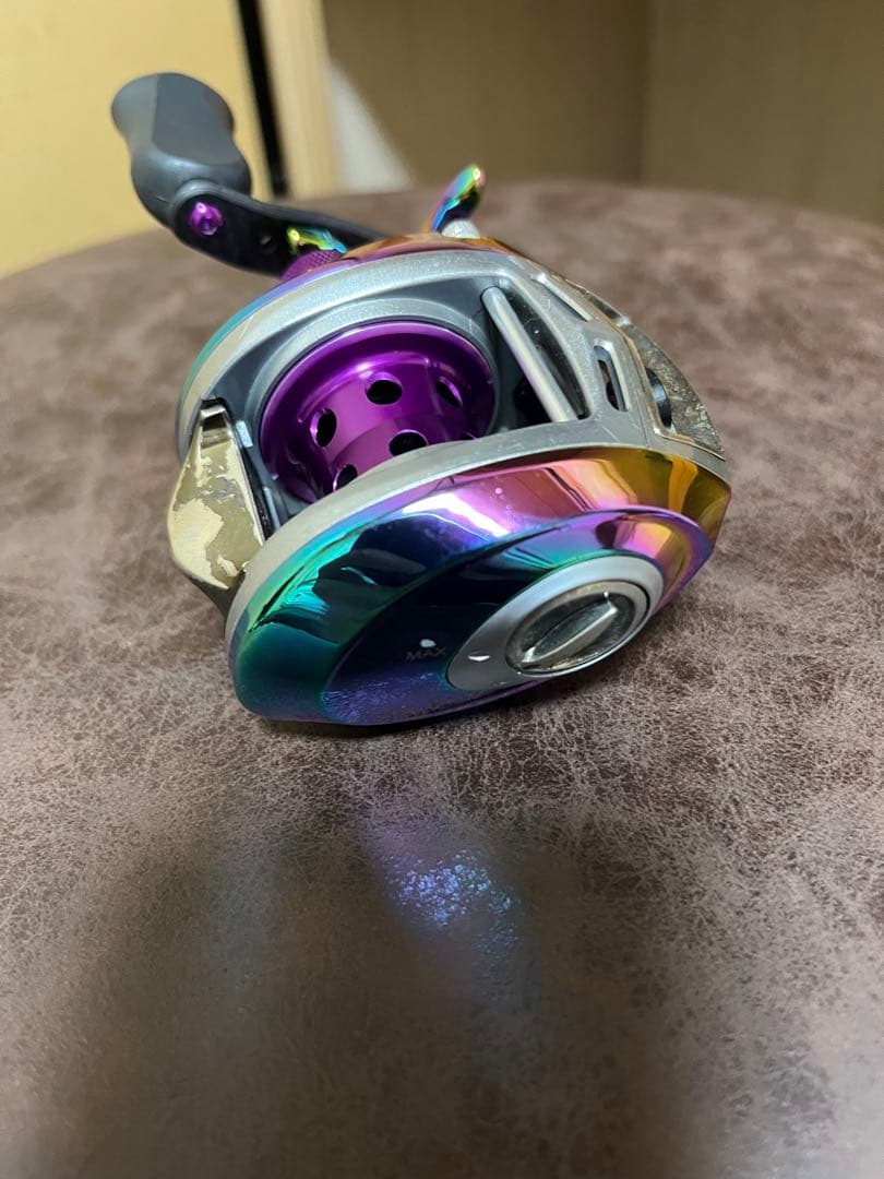 専用！レボエリートオーロラ　ktfスプール　カーボンクランクハンドル