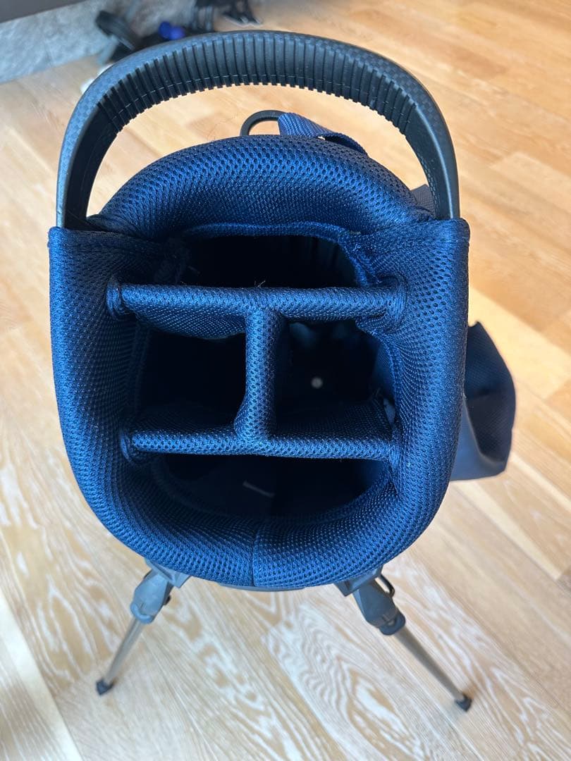 つよぽん　イエローロブスター　スタンド式キャディバッグ