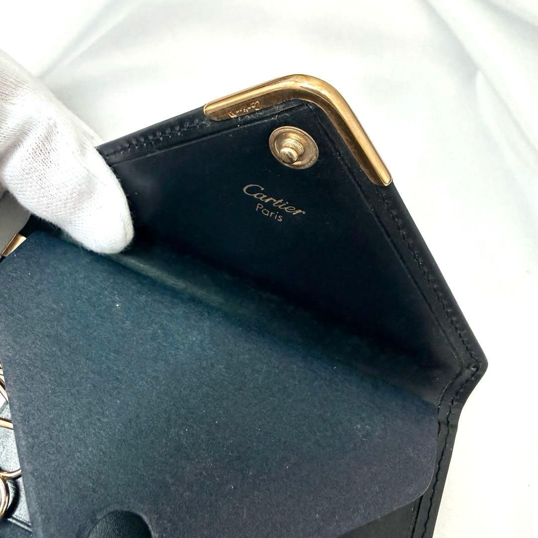 ✨未使用・極美品✨ Cartier カルティエ 6連キーケース ブラック