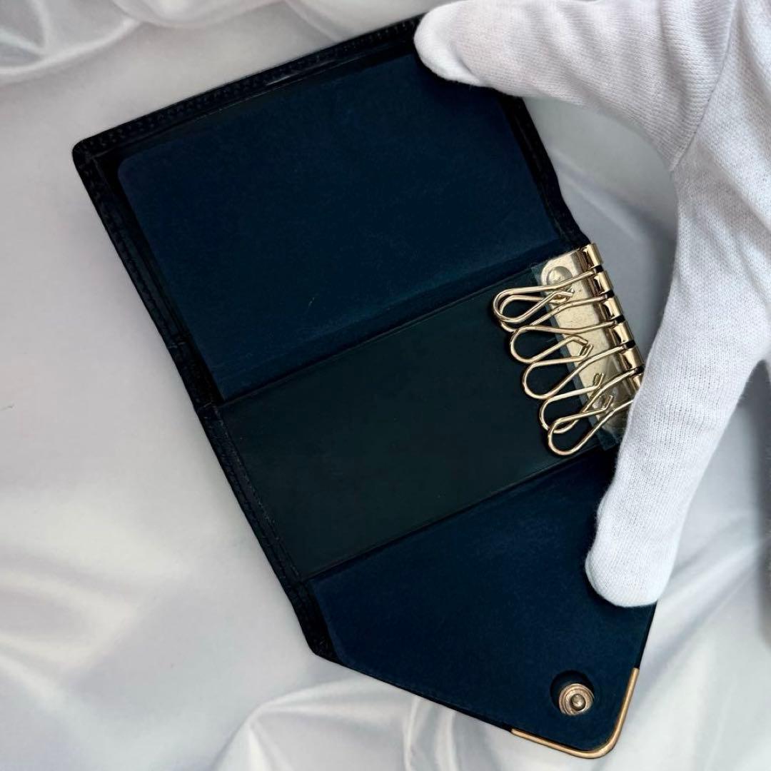 ✨未使用・極美品✨ Cartier カルティエ 6連キーケース ブラック