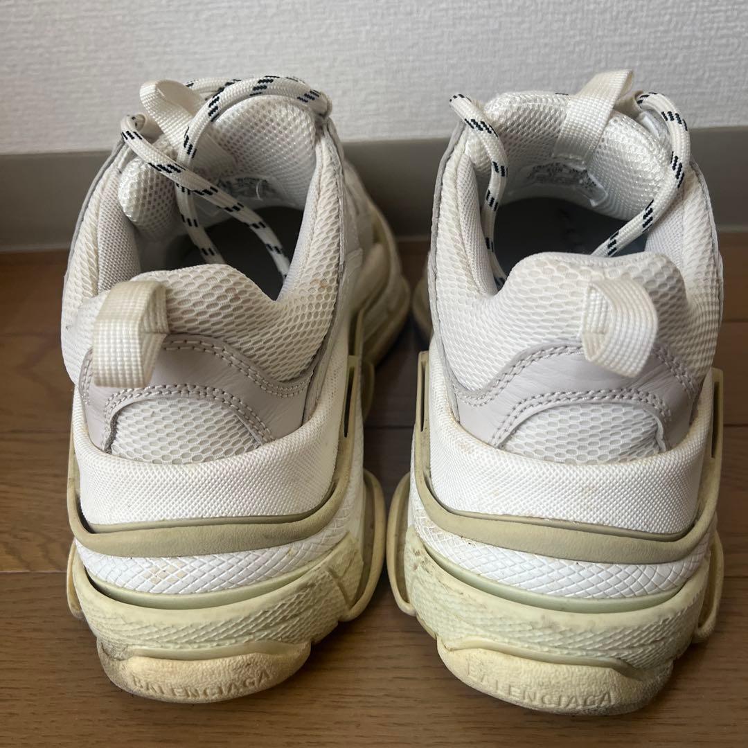BALENCIAGA 厚底スニーカー 37 ホワイト