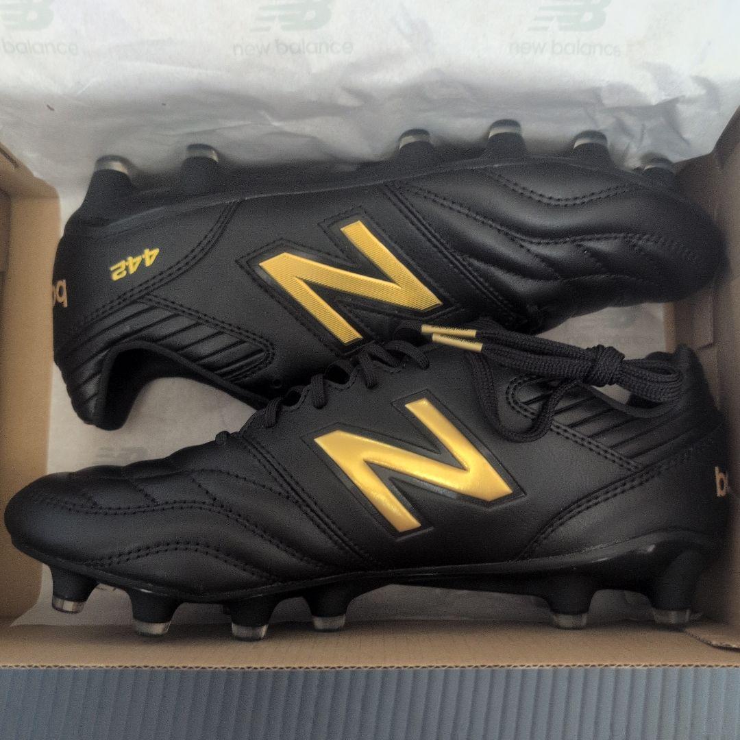 New Balance 442 サッカーシューズ ブラック 27.0cm
