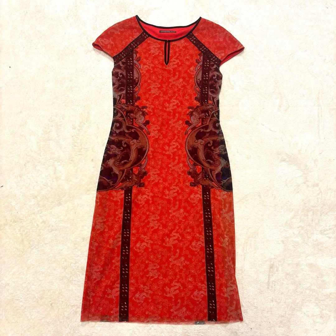 ヴィヴィアンタム⭐︎ドラゴン柄チュニックワンピース 2025年最新