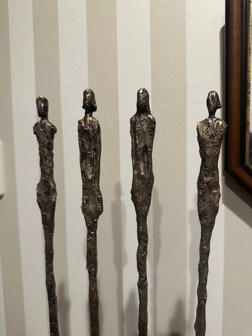 美品　ALEX  DECOR抽象的な人型彫刻 置物オブジェ