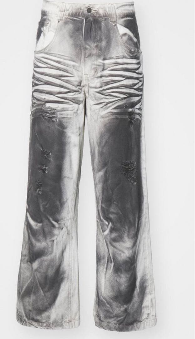 パンツ jaded London Watercolour Colossus Jeans