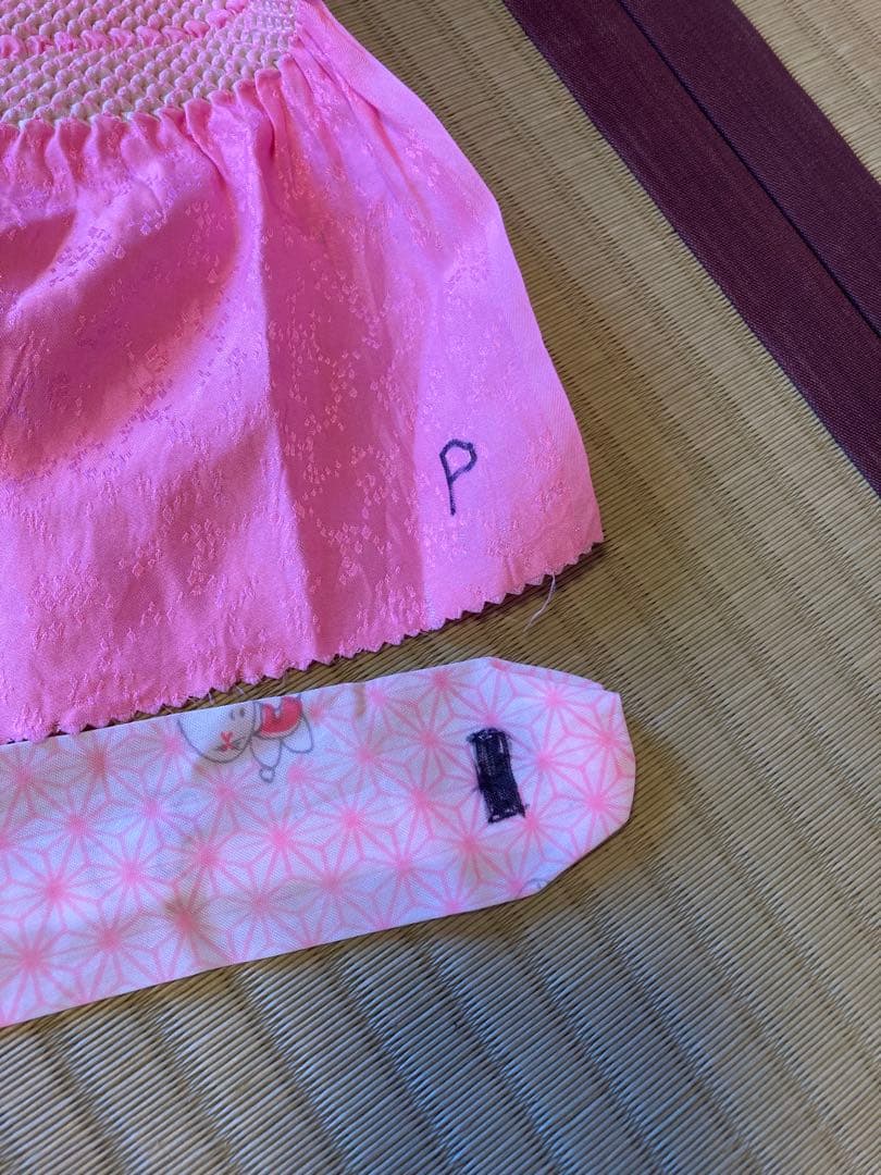 7歳　七五三　着物　　髪飾り付き　フルセット【Seiko Matsuda】