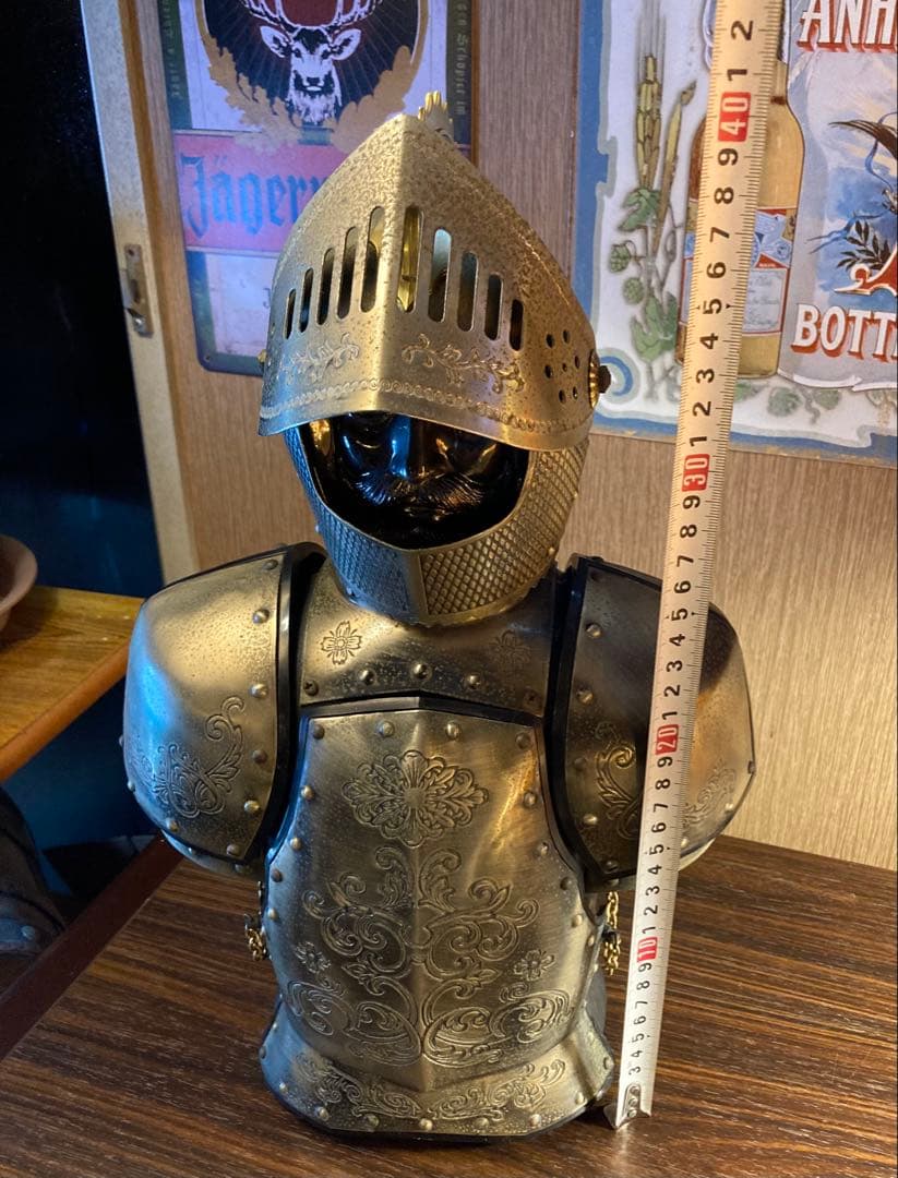 ニッカ ヴィンテージ 鎧 兜 甲冑 騎士 アンティーク 置物 昭和 レトロ 雑貨