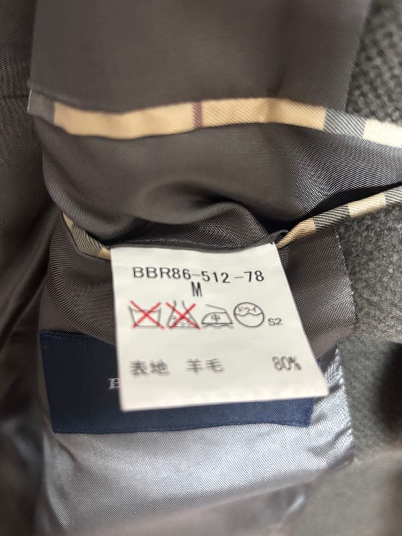 《訳アリ》BURBERRY LONDON ステンカラーコート Mサイズ