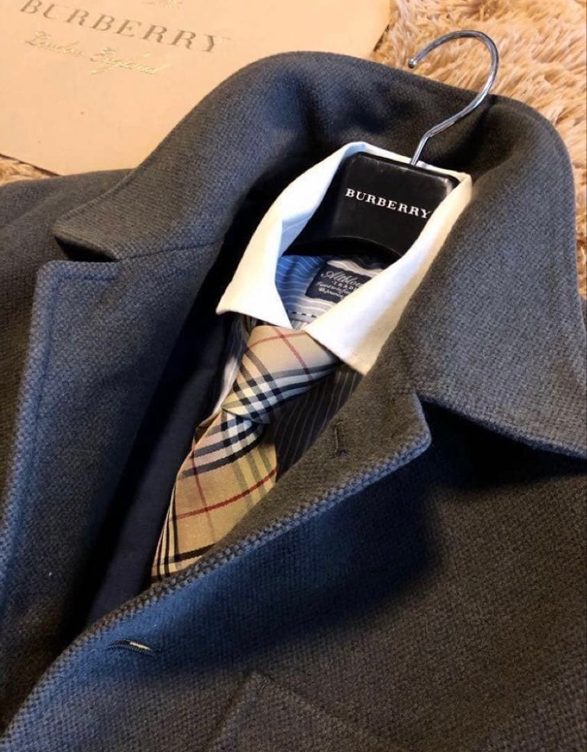 《訳アリ》BURBERRY LONDON ステンカラーコート Mサイズ