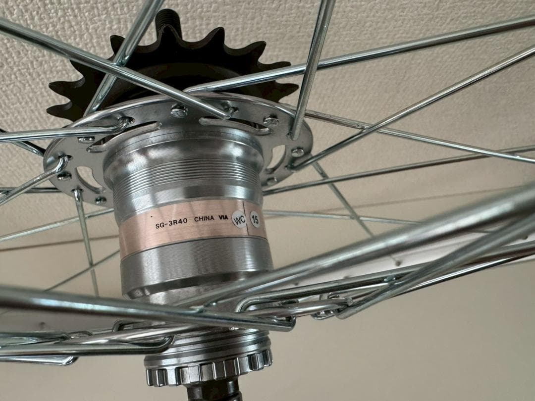 美品　SIMANO　シマノ　NEXUS　SG-3R40　内装3段変速ハブ　26