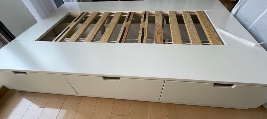 IKEA ベッドフレーム ノールドリ ダブル